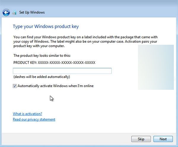Cách cài Windows 7 bằng ổ cứng
