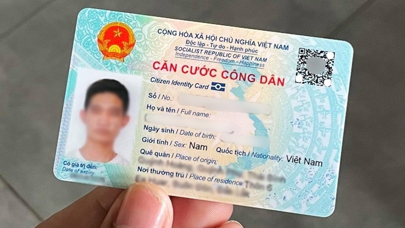 phôi căn cước công dân psd