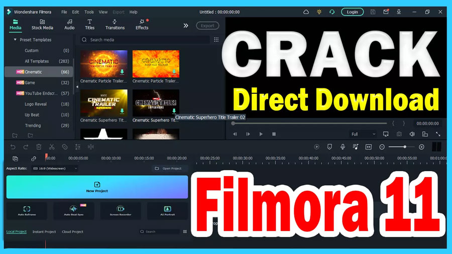 Filmora 11 Full crack