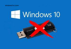 cài win 10 không cần usb