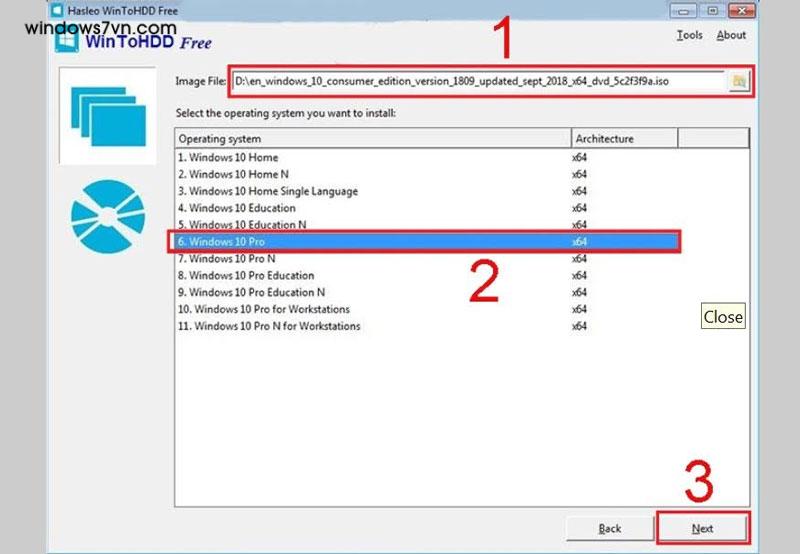 cài win 10 không cần usb