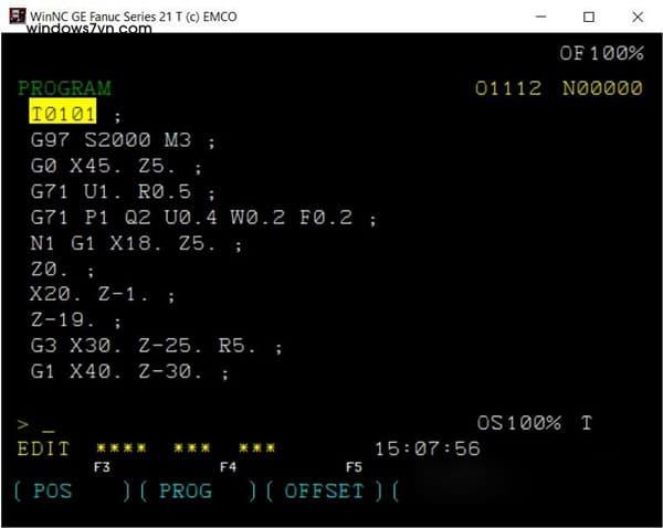 WinNC Fanuc 21 Full Crack