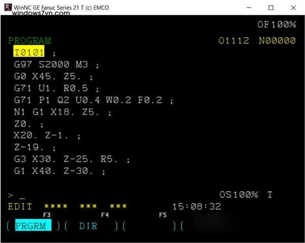 WinNC Fanuc 21 Full Crack
