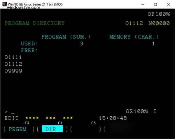 WinNC Fanuc 21 Full Crack