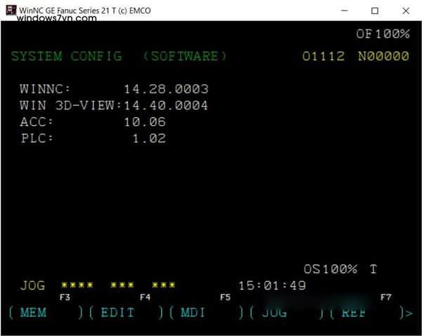 WinNC Fanuc 21 Full Crack