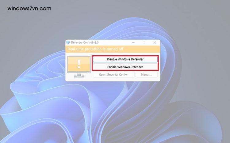 tải defender control
