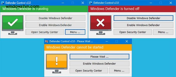 tải defender control