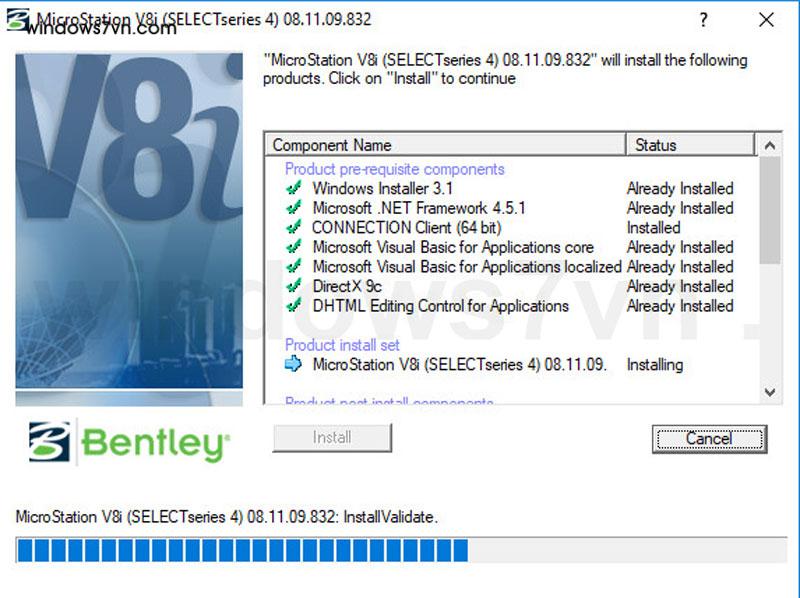Microstation v8i SS4 Full Crack