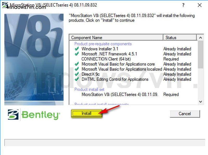 Microstation v8i SS4 Full Crack