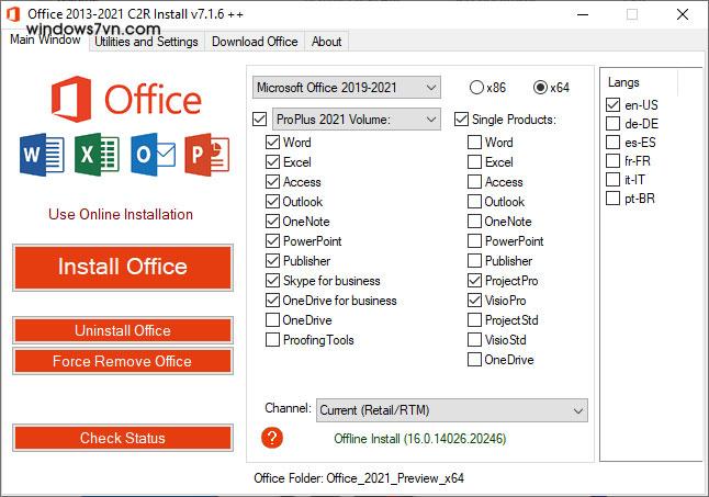 office 2021 full crack
