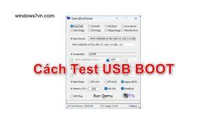test usb boot